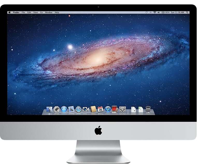 Apple Imac 2011 Silver Core i7 27inch 1000GB HDD 8GB Arabic KeyBoard Laptop