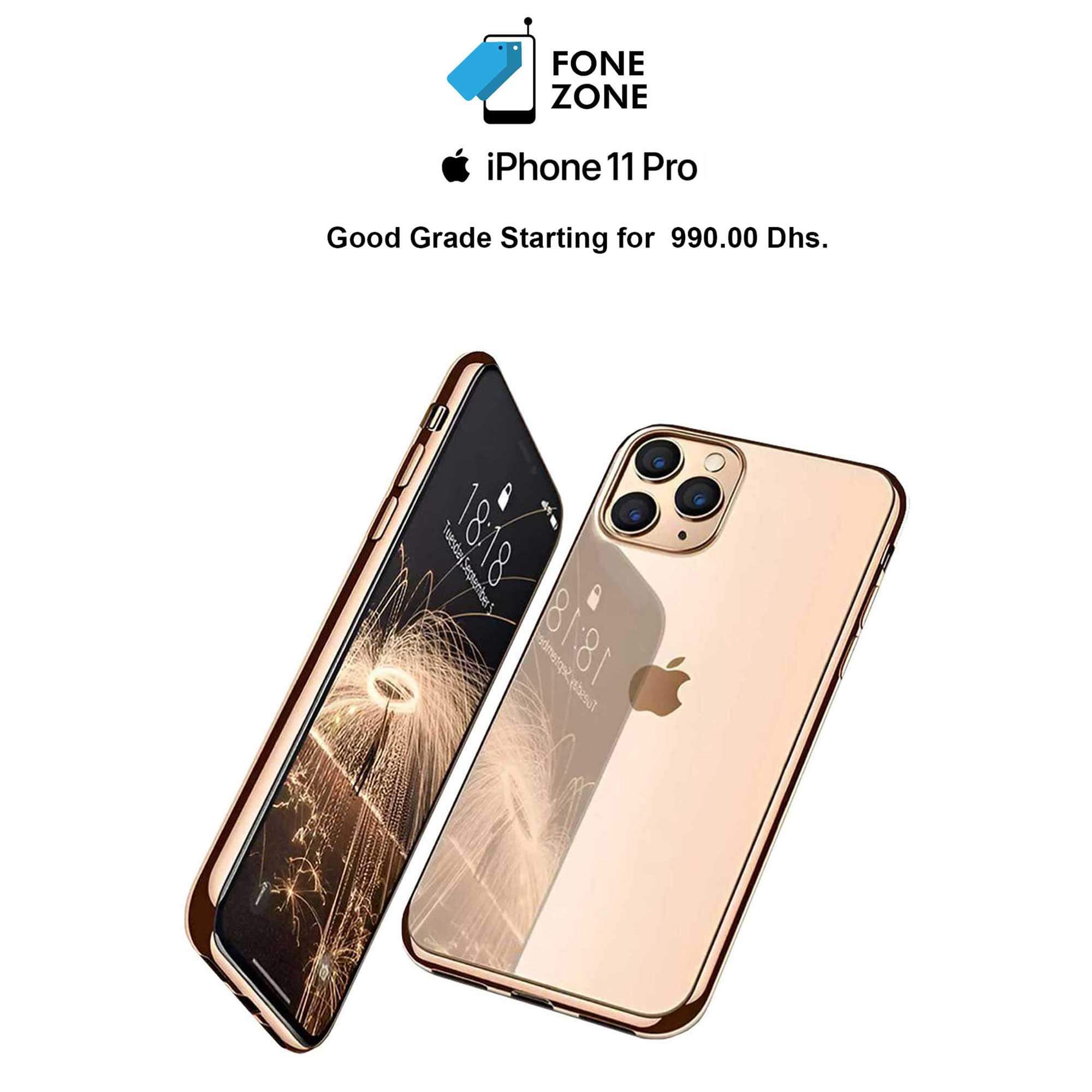 Apple iPhone 11 Pro 64GB Gold Good (Part Change Message) - Image 6