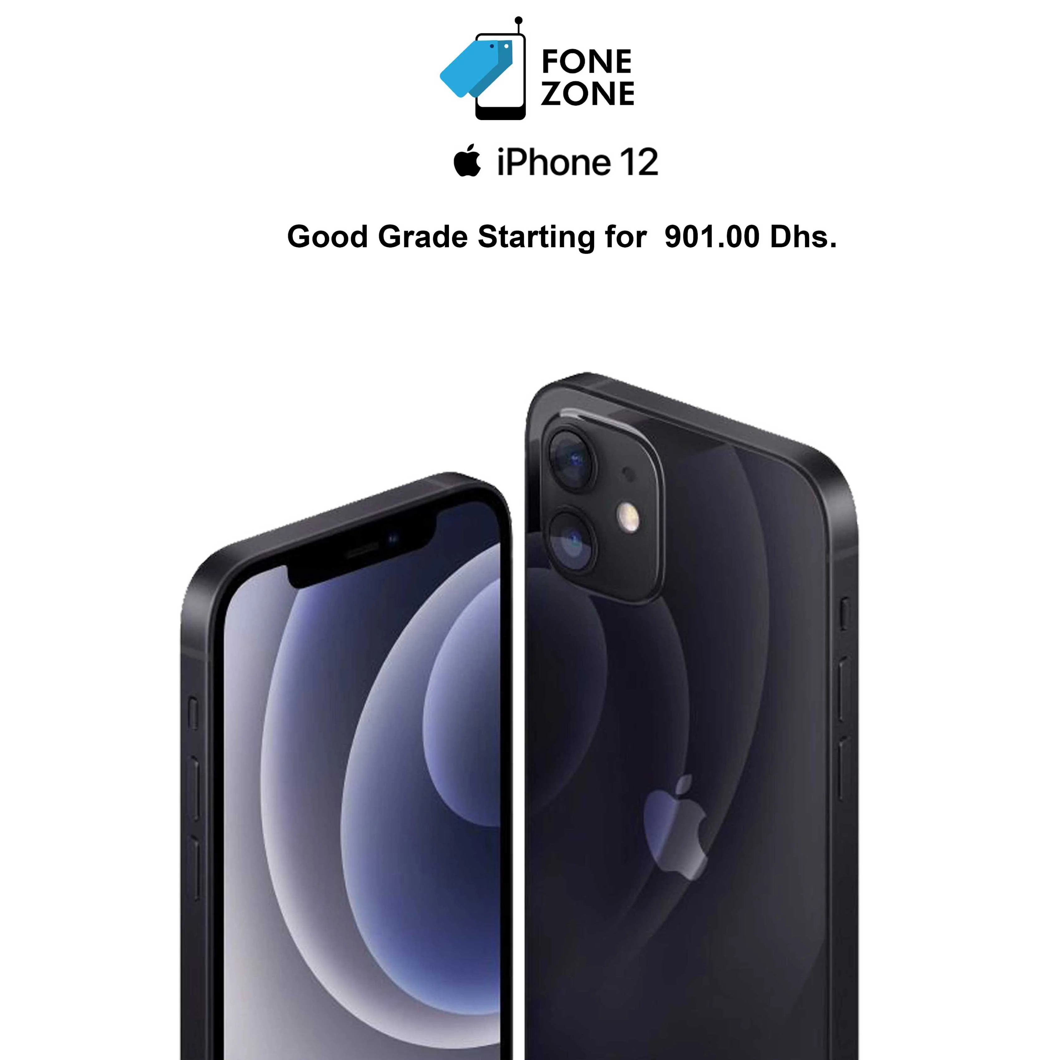 Apple iPhone 12 256GB Black Good (Part Change Message) - Image 8
