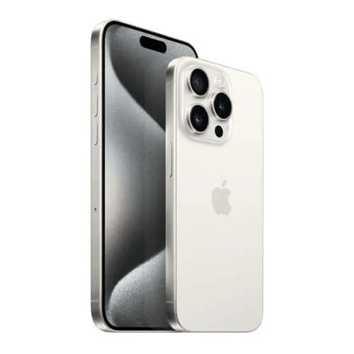 Apple iPhone 15 Pro Max 256GB White Titanium Good (Part Change Message) - Image 4