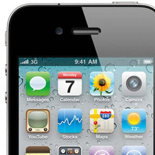 Apple iPhone 4s 16GB Black Good (Part Change Message) - Image 4