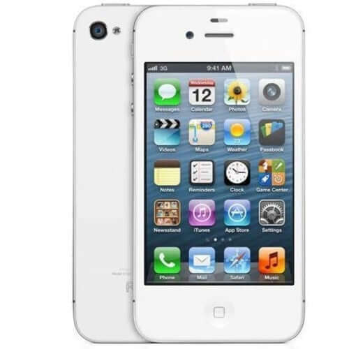 Apple iPhone 4s 16GB White Good (Part Change Message)
