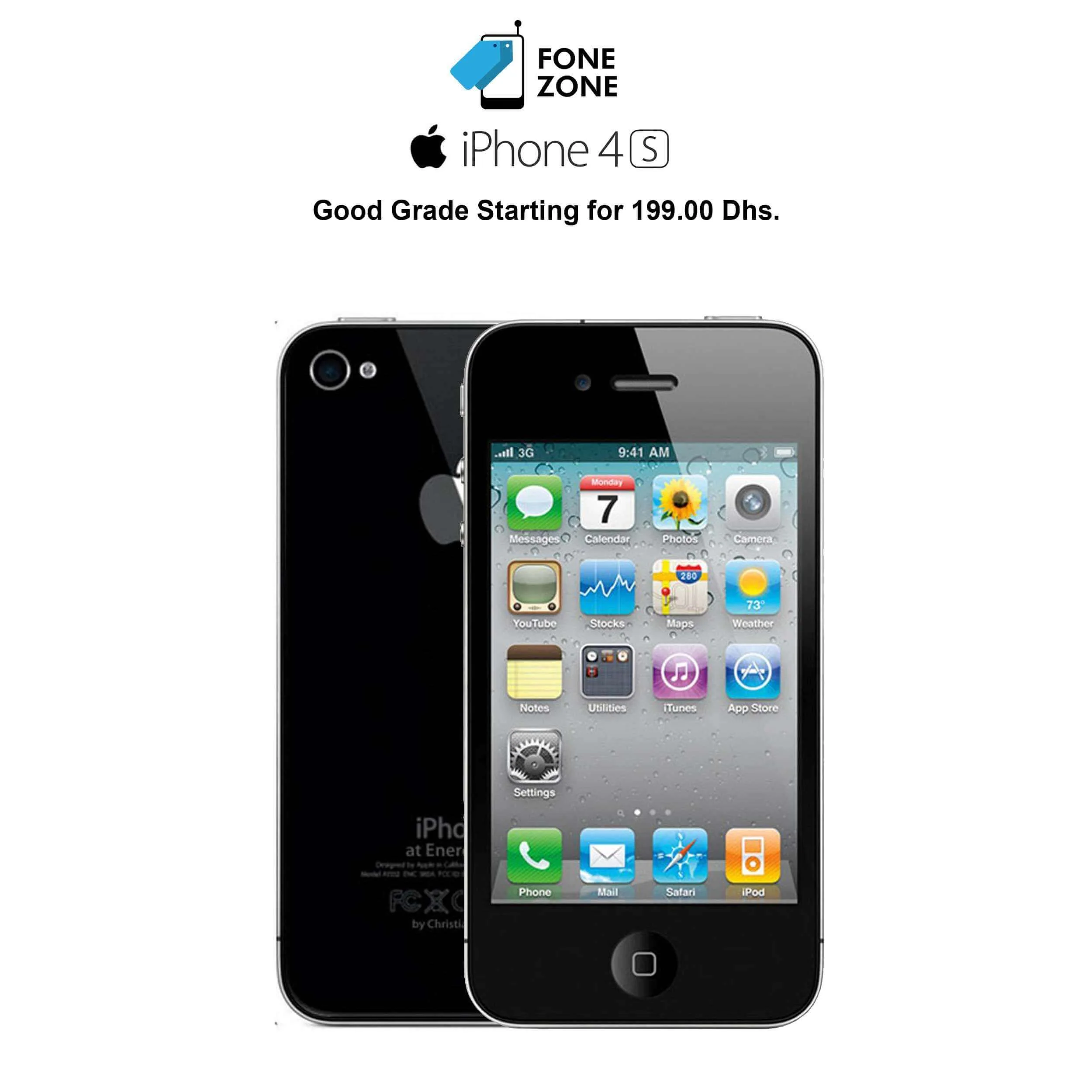 Apple iPhone 4s 64GB Black Good (Part Change Message) - Image 7