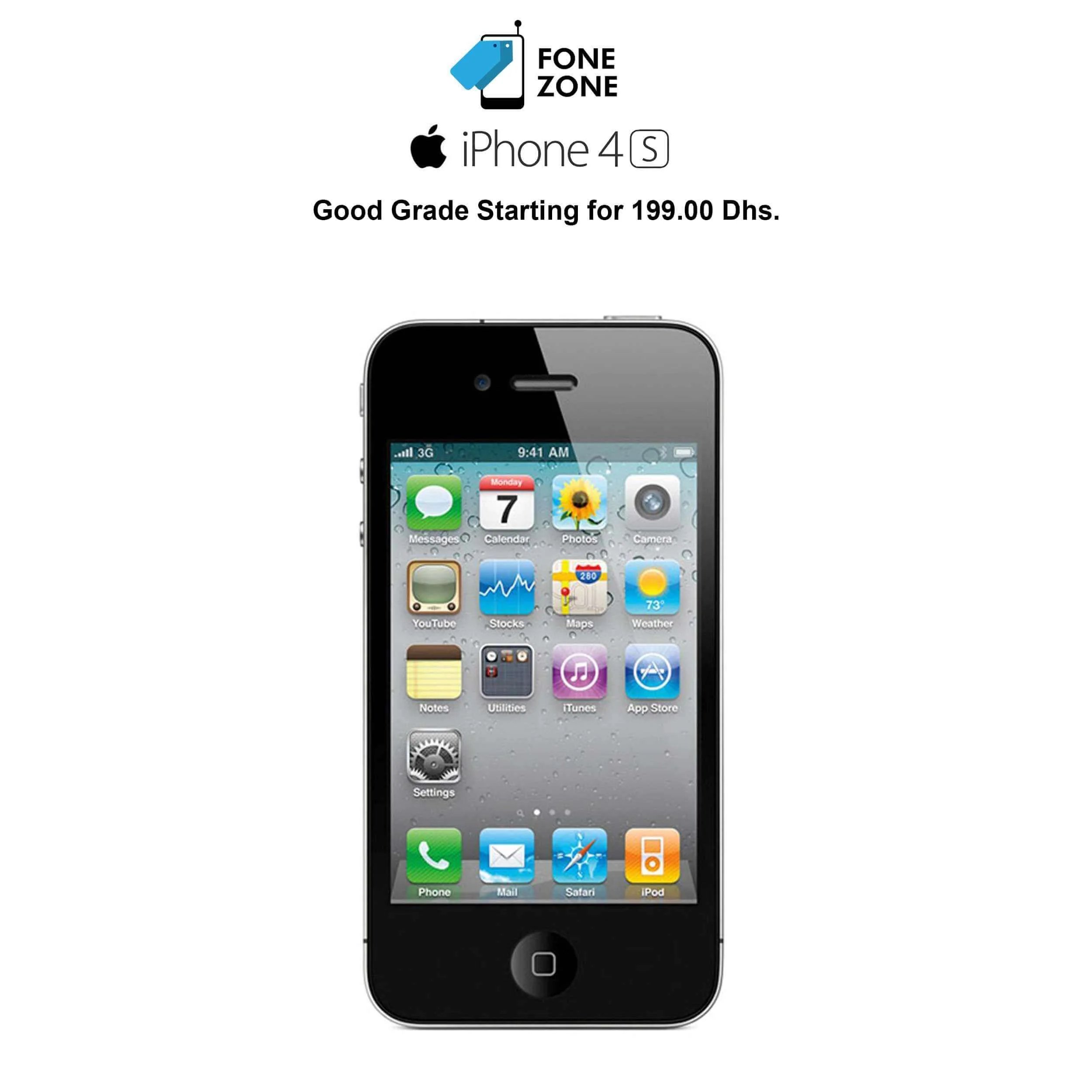 Apple iPhone 4s 64GB Black Good (Part Change Message) - Image 8