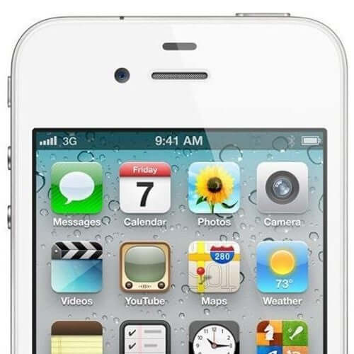 Apple iPhone 4s 64GB White Good (Part Change Message) - Image 4