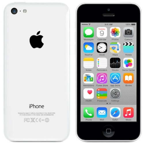 Apple iPhone 5c 16GB White Good (Part Change Message)