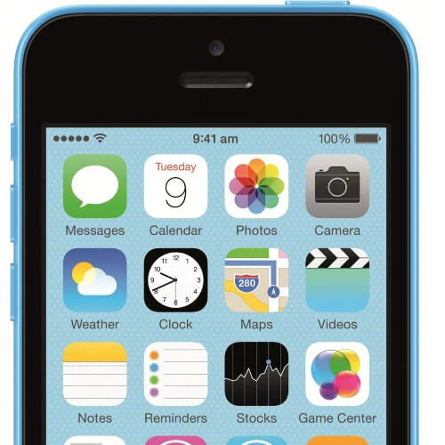Apple iPhone 5c 32GB Blue  B Grade - Image 2