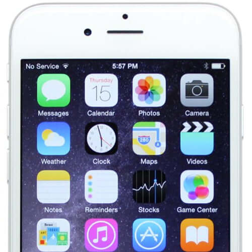 Apple iPhone 6 Plus 16GB Silver Good (Part Change Message) - Image 5