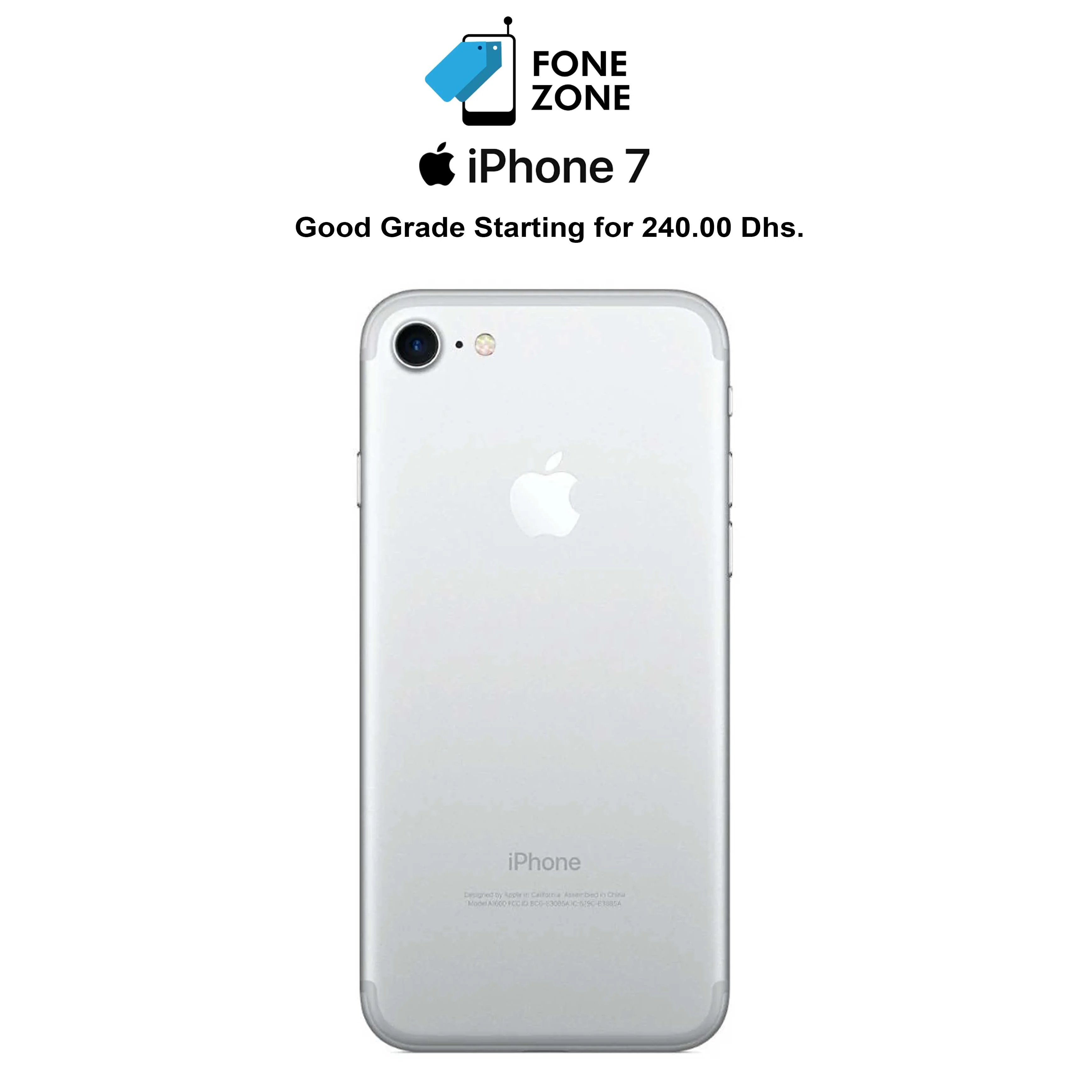 Apple iPhone 7 256GB Silver Good - Image 13