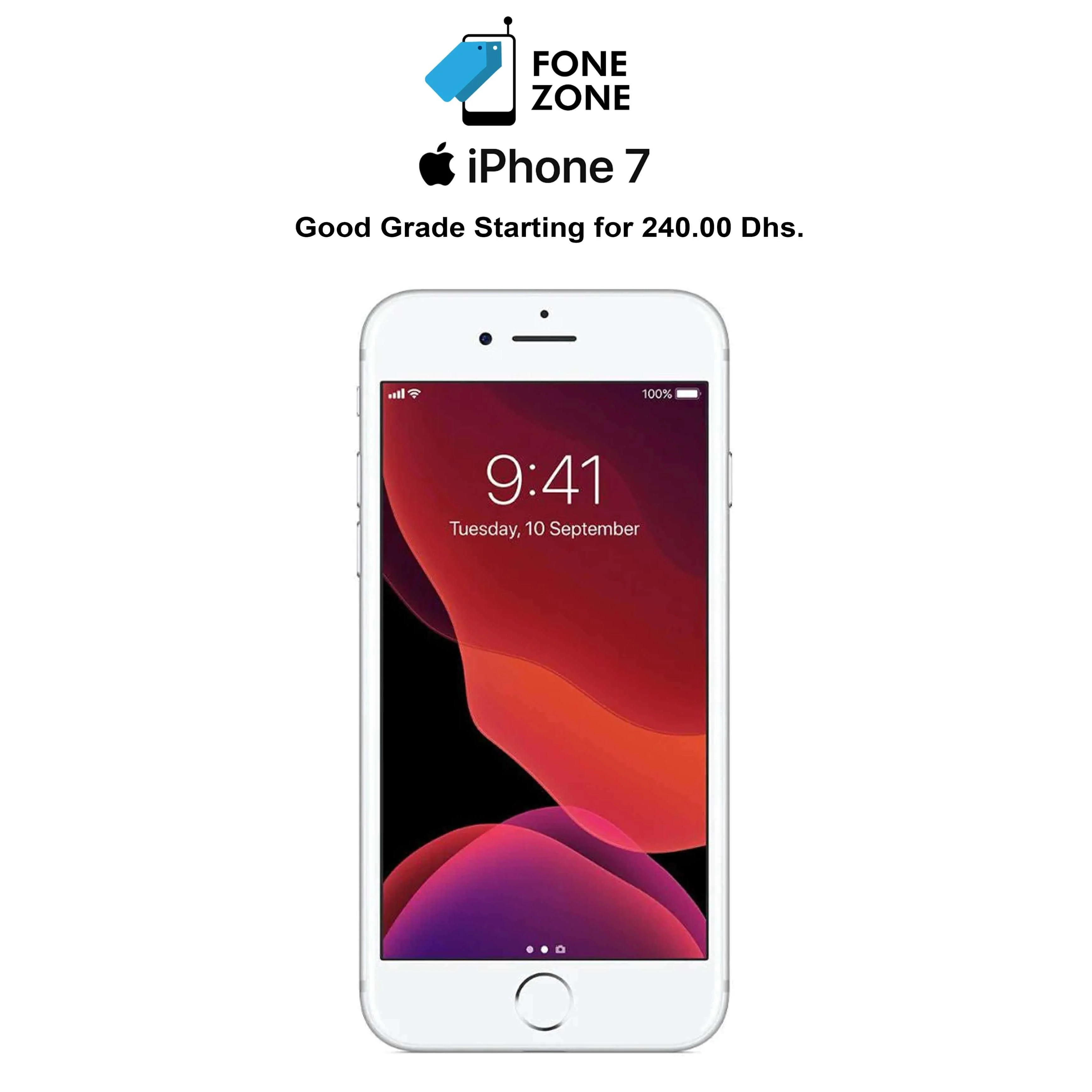 Apple iPhone 7 256GB Silver Good - Image 9