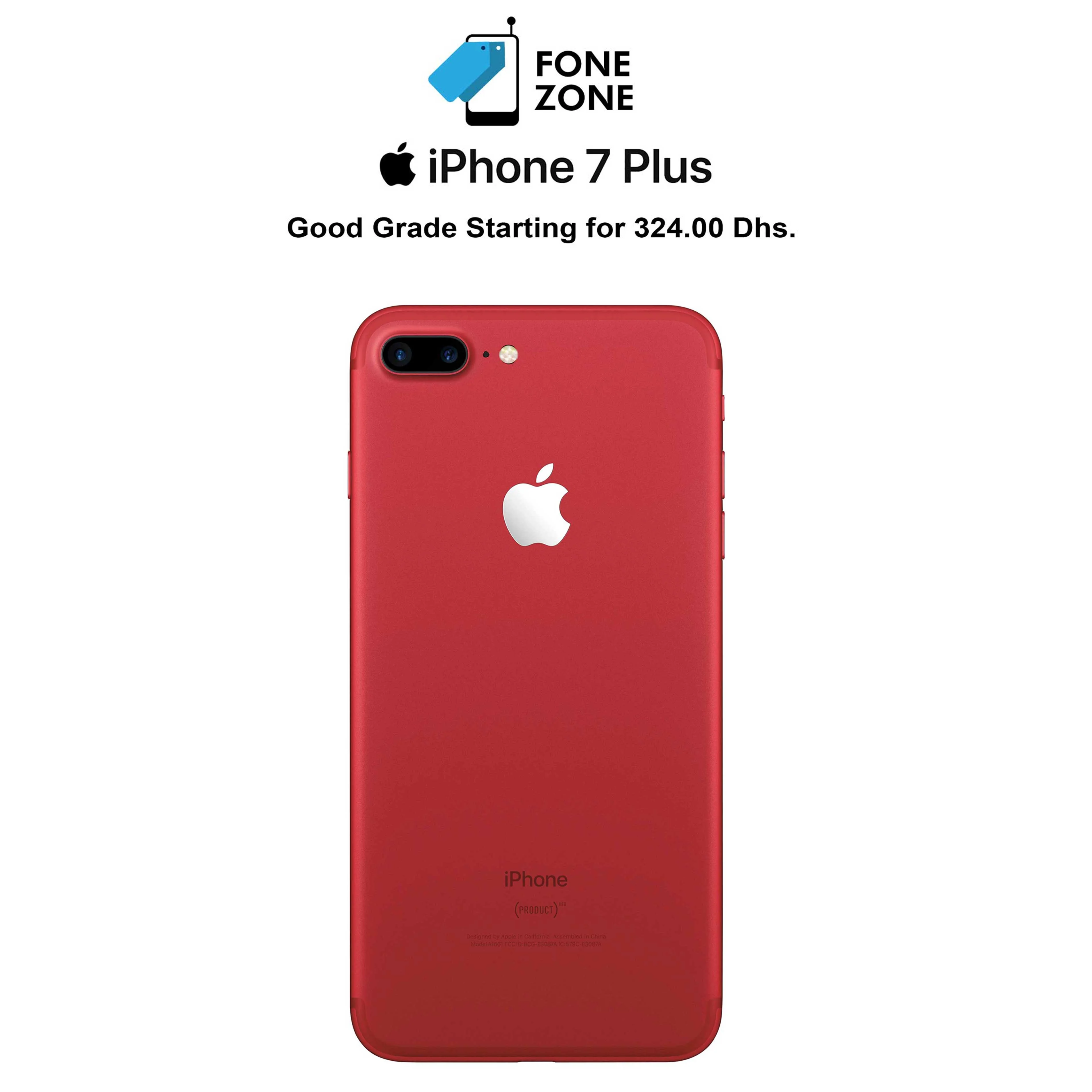 Apple iPhone 7 Plus 256GB Red Good - Image 9