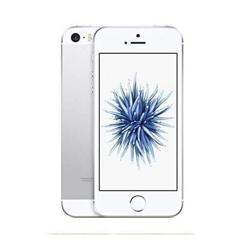 Apple iPhone SE (1st generation) 16GB Silver A Grade Good (Part Change Message)