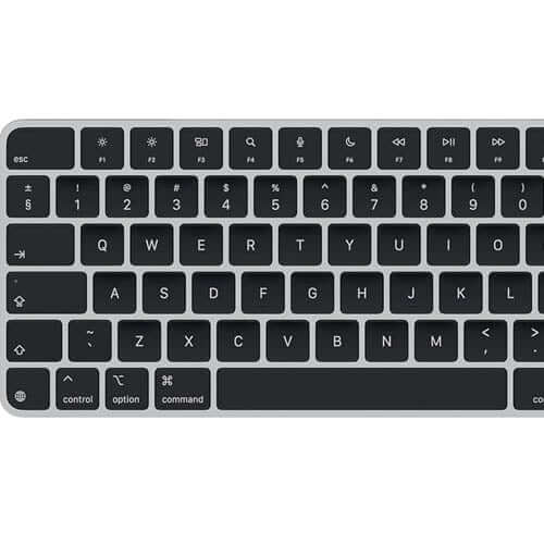 Apple Magic Keyboard with Touch ID and Numeric Keypad for Mac models with Apple silicon - Arabic - Black Keys