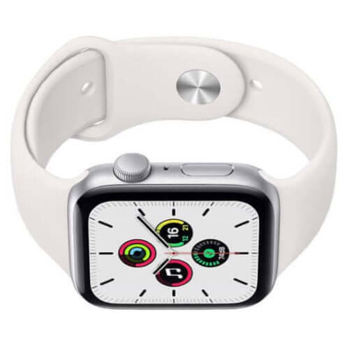 Apple Watch SE 44mm Silver White Cellular - Image 3