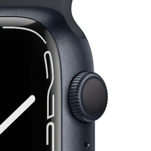 Apple Watch Series 7 (GPS, 45mm) Smart watch - Midnight Aluminium Case with Midnight Sport Band - Regular. Fitness Tracker, Blood Oxygen & ECG Apps, Always-On Retina Display, Water Resistant - Image 2