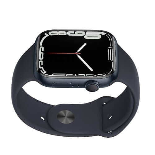 Apple Watch Series 7 (GPS, 45mm) Smart watch - Midnight Aluminium Case with Midnight Sport Band - Regular. Fitness Tracker, Blood Oxygen & ECG Apps, Always-On Retina Display, Water Resistant - Image 3