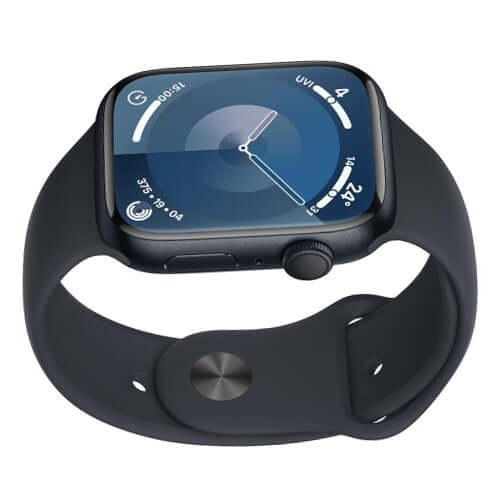 Apple Watch Series 9 [GPS 45mm] Smartwatch with Midnight Aluminum - Image 2