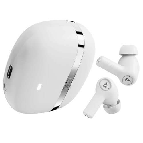 boAt Nirvana Ion with 120 HRS Playback(24hrs/Charge),Ivory White Brand New - Image 2