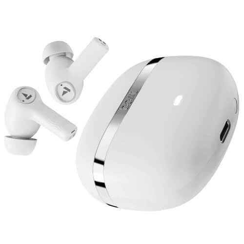 boAt Nirvana Ion with 120 HRS Playback(24hrs/Charge),Ivory White Brand New - Image 4
