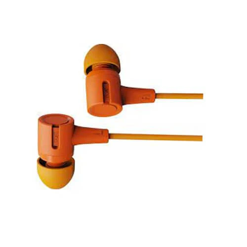 boAt Bassheads 102 Wired in Ear Earphones with Mic (Mint Orange) Brand New - Image 3