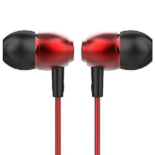 boAt Bassheads 162 in Ear Wired Earphones with Mic(Raging Red) Brand New - Image 2