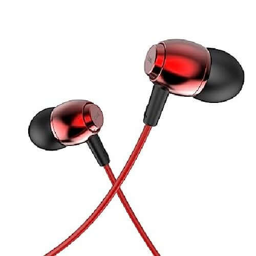boAt Bassheads 162 in Ear Wired Earphones with Mic(Raging Red) Brand New - Image 4