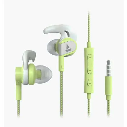 boAt Bassheads 242 in Ear Wired Earphones with Mic(Spirit Lime) Brand New - Image 4