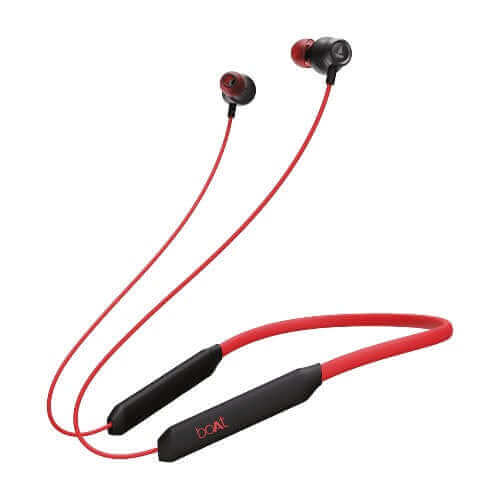 boAt Rockerz 205 Pro Bluetooth Wireless in Ear Earphones with Mic,  30HRS Playtime,Fiery Red Brand New
