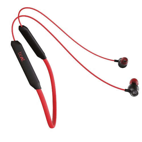 boAt Rockerz 205 Pro Bluetooth Wireless in Ear Earphones with Mic,  30HRS Playtime,Fiery Red Brand New - Image 2