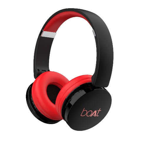boAt Rockerz 370 On Ear Bluetooth Headphones with mic, Up to 12 Hours,Fiery Red Brand New
