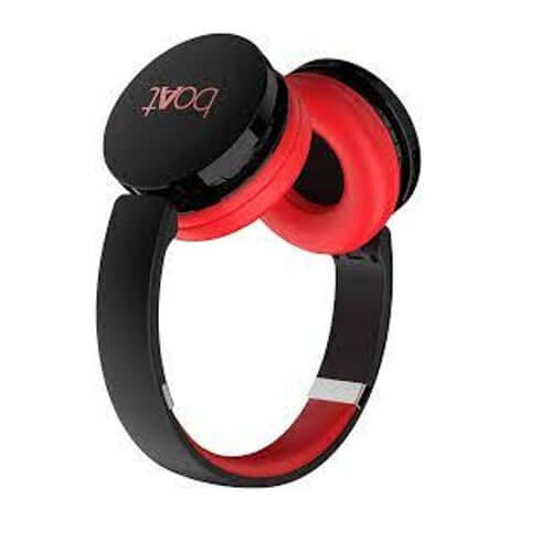 boAt Rockerz 370 On Ear Bluetooth Headphones with mic, Up to 12 Hours,Fiery Red Brand New - Image 3