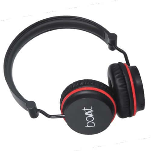 boAt Rockerz 400 Bluetooth On Ear Headphones with Mic with Up to 8 Hours,Black/Red Brand New - Image 3