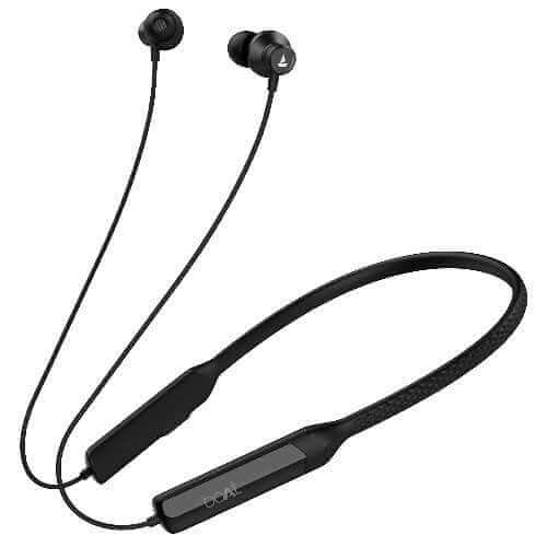 boAt Rockerz Apex Bluetooth Wireless in Ear Earphones,30H Playtime,Stellar Black Brand New