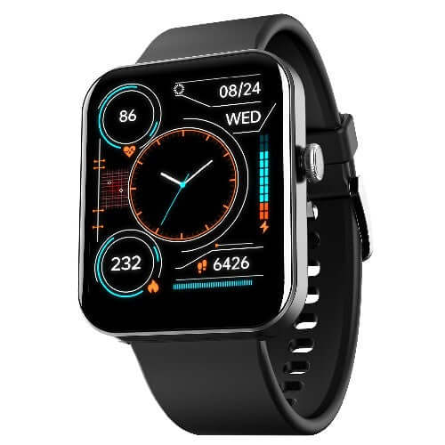 boAt Wave Leap Call with 1.83" HD Display, Advanced Bluetooth Calling, Active Black Brand New - Image 2