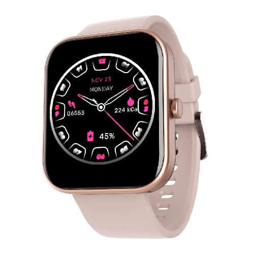 boAt Wave Electra with 1.81" HD Display, Smart Calling Ultra-Seamless BT Calling Chip, Cherry Bloossom,Brand New - Image 3