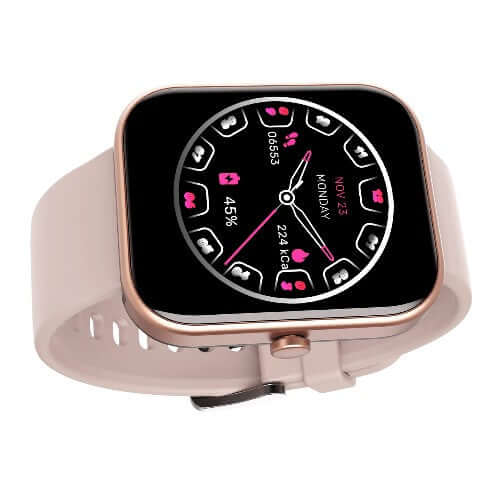 boAt Wave Electra with 1.81" HD Display, Smart Calling Ultra-Seamless BT Calling Chip, Cherry Bloossom,Brand New - Image 4
