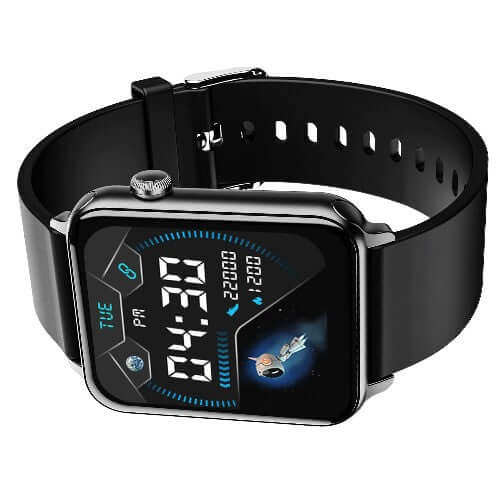 boAt Wave Lite Smartwatch with 1.69" HD Display, Sleek Metal Body, HR & SpO2 Level Monitor, 140+ Watch Faces, Activity Tracker, Multiple Sports Modes, IP68 & 7 Days Battery Life(Active Black) Brand New - Image 4