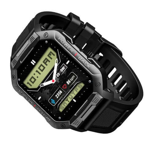 boAt Wave Armour with 1.83” HD Display, Coins, Bluetooth Calling, Active Black with Silver Dial Brand New - Image 4