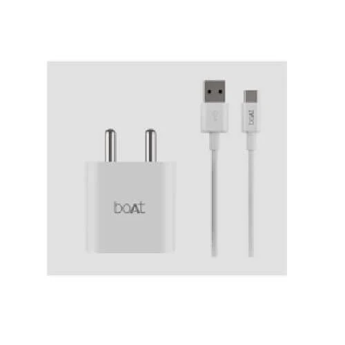 boAt WCDV 22.5W Dual Port Wall Charger, White - Image 5