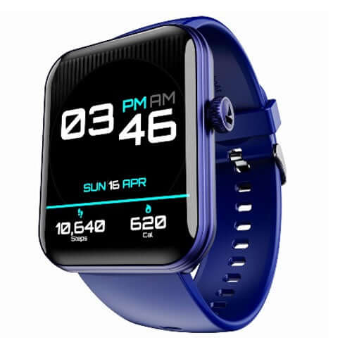 boAt Xtend Plus (Smartwatch) with 1.78" AMOLED Display,HR & SP02 Monitoring,Royal Blue Brand New - Image 5
