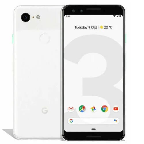 Google Pixel 3 128GB, 4GB Ram single sim  Clearly White