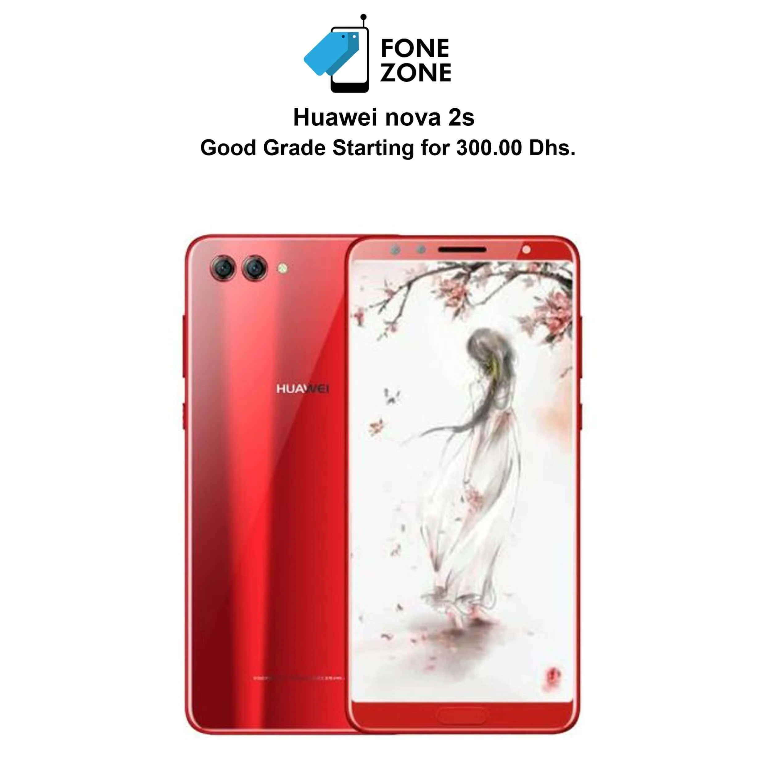 Huawei nova 2s 128GB, 6GB Ram single sim Red - Image 5