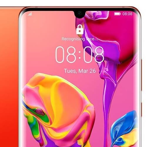 Huawei P30 64GB 8GB RAM single sim Amber Sunrise - Image 4