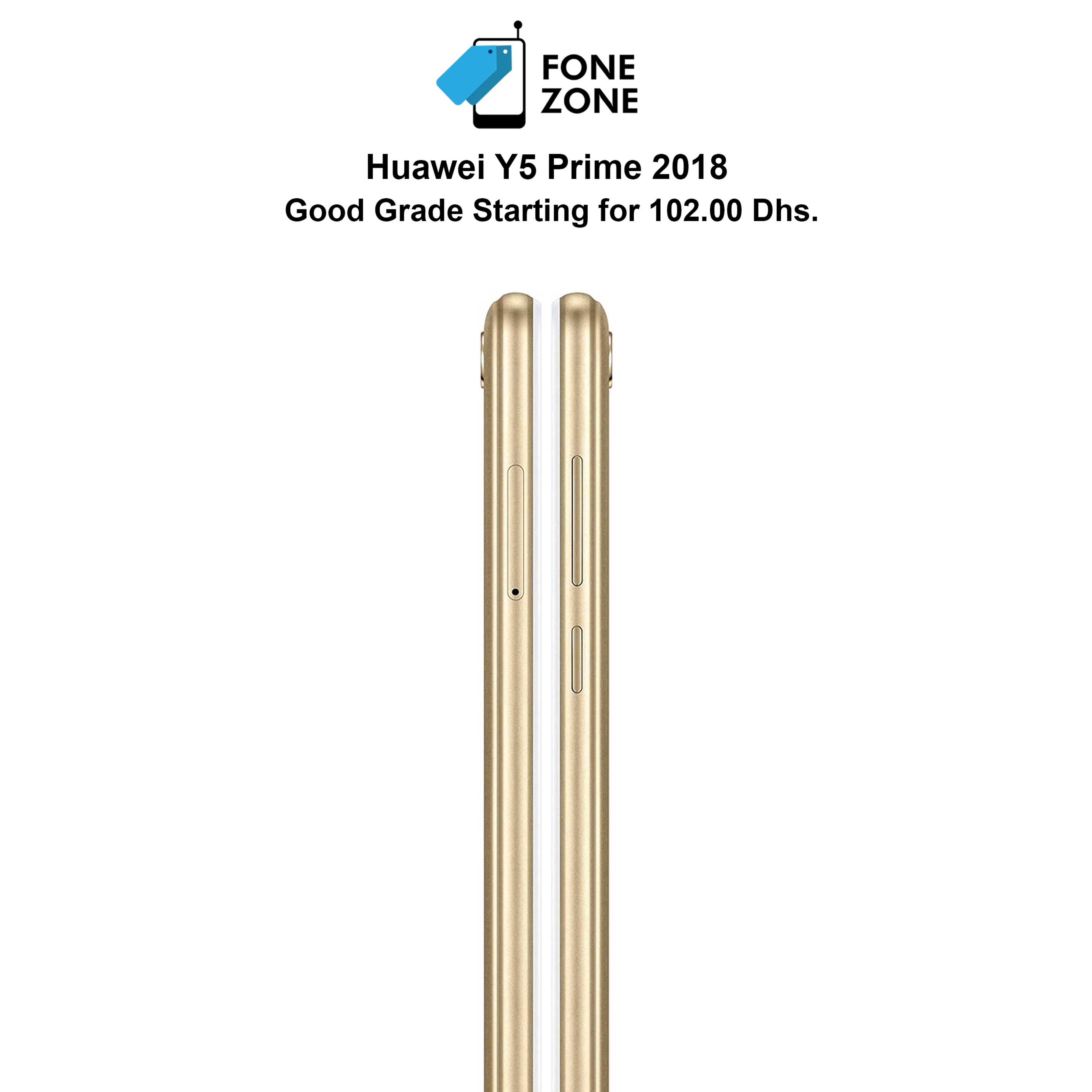 Huawei Y5 Prime 2018 16GB, 2GB Ram  single sim Gold - Image 10