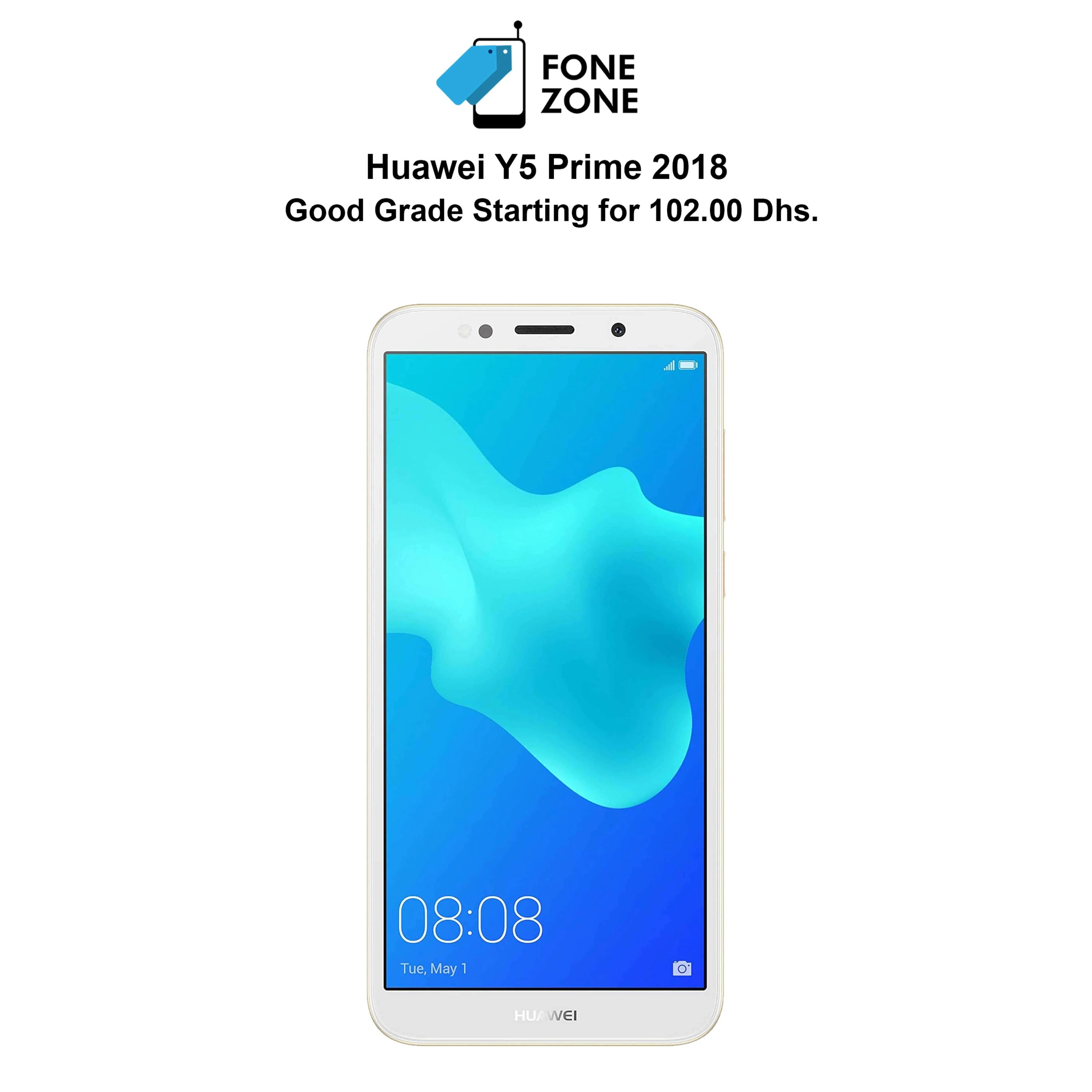 Huawei Y5 Prime 2018 16GB, 2GB Ram  single sim Gold - Image 7