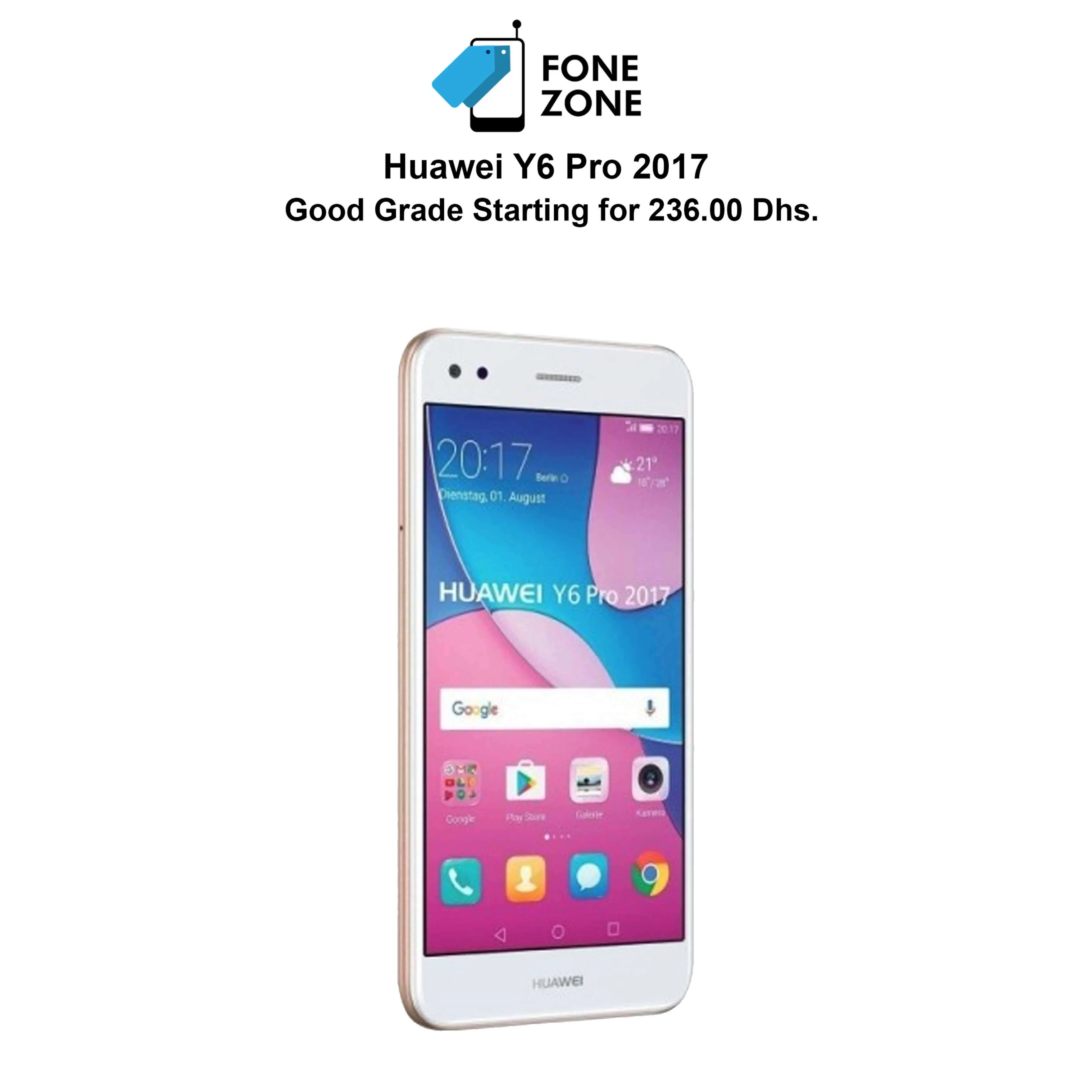 Huawei Y6 Pro 2017 64GB 4GB RAM single sim  Gold - Image 8