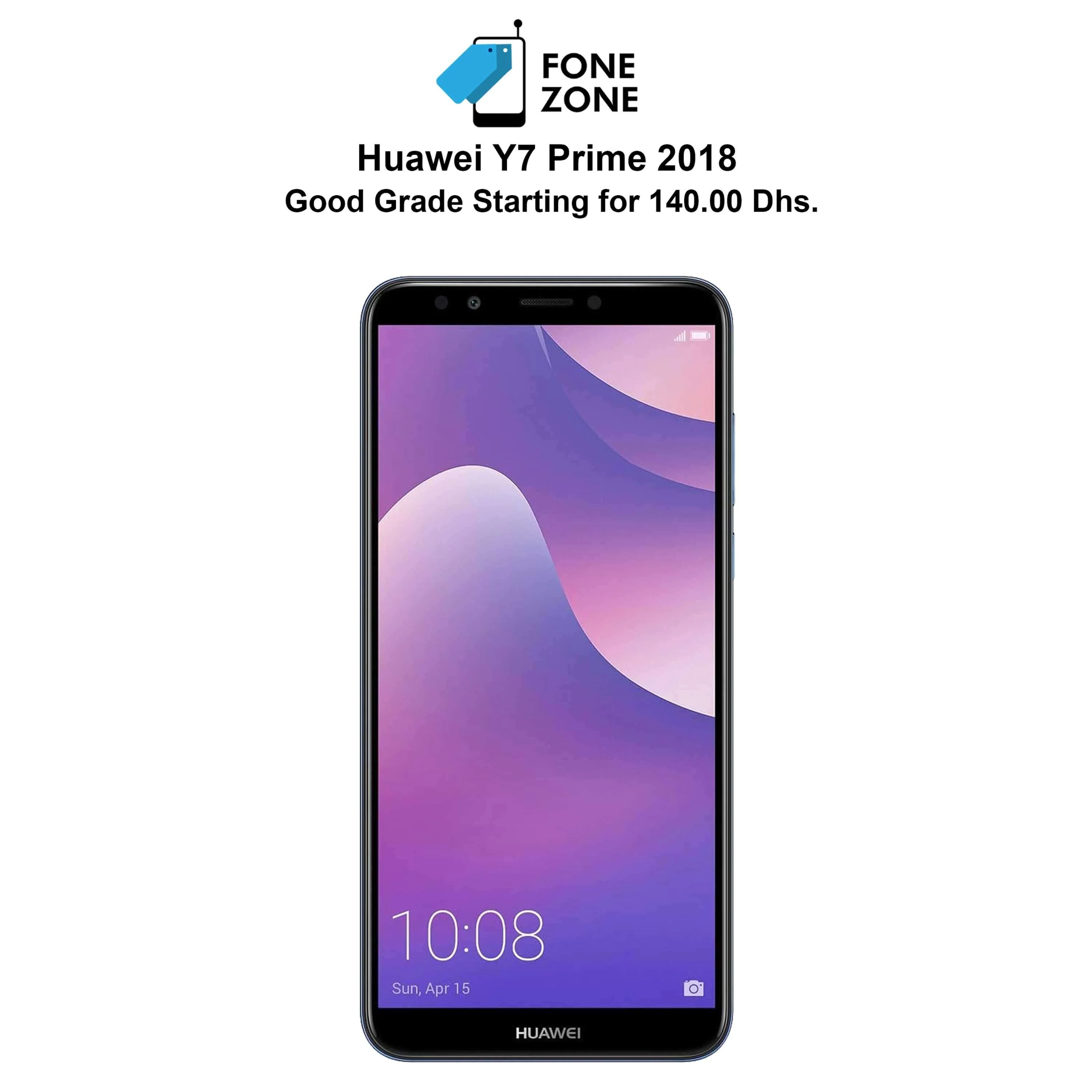 Huawei Y7 Prime 2018 32GB, 4GB Ram  single sim Blue - Image 6