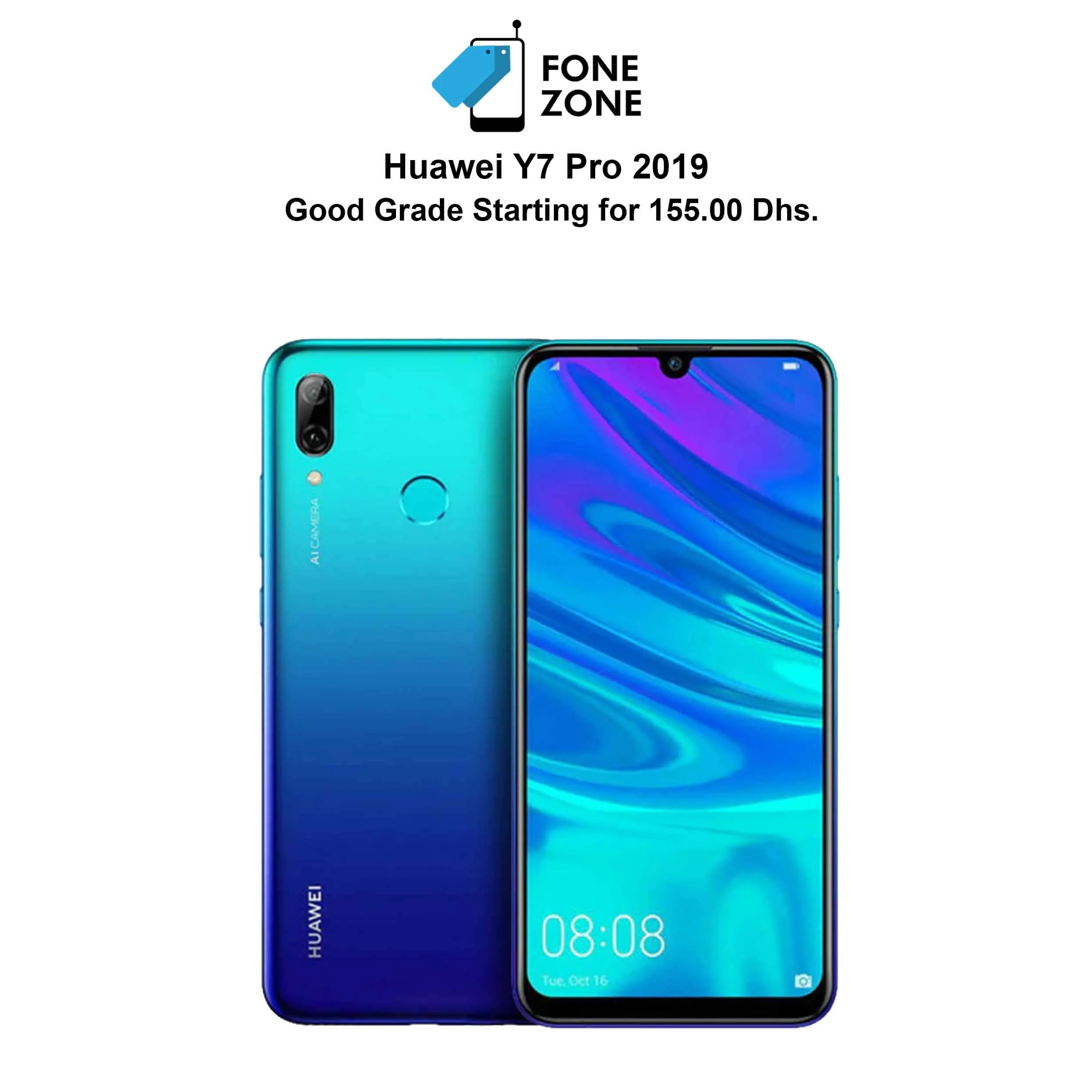 Huawei Y7 Pro 2019 64GB 4GB single sim Aurora Blue - Image 13