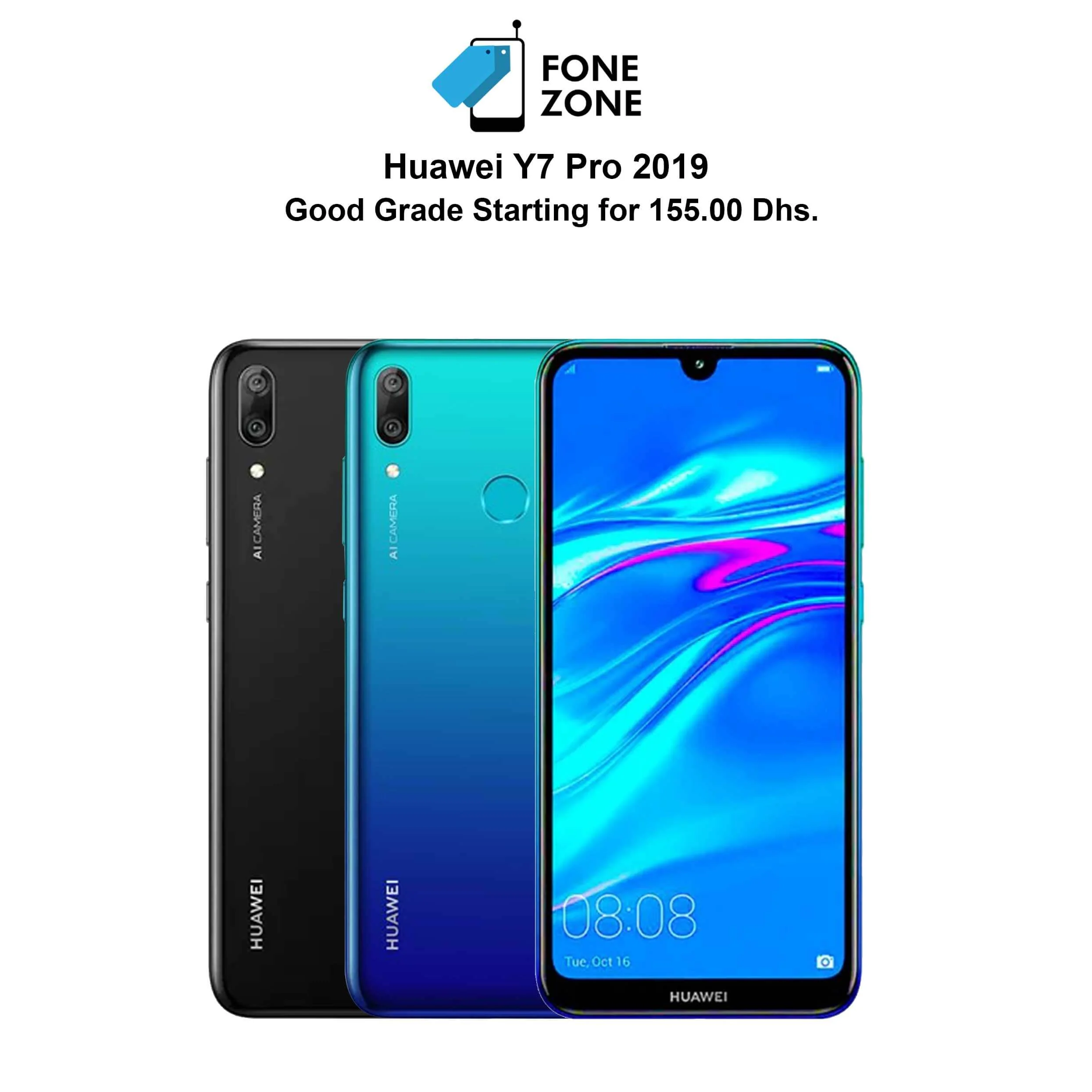 Huawei Y7 Pro 2019 64GB 4GB single sim Aurora Blue - Image 6