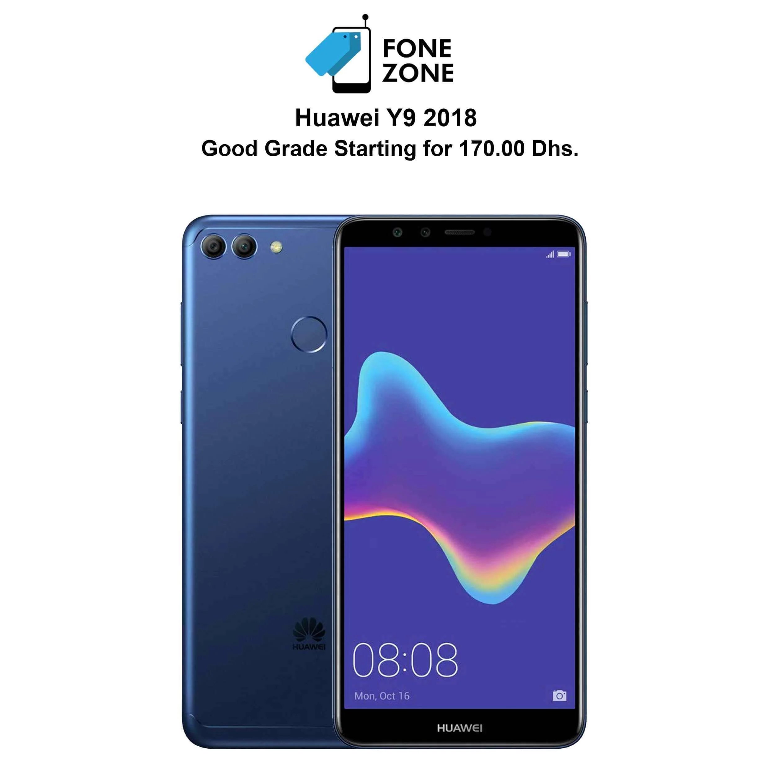 Huawei Y9 2018 64GB, 4GB Ram single sim Blue - Image 11